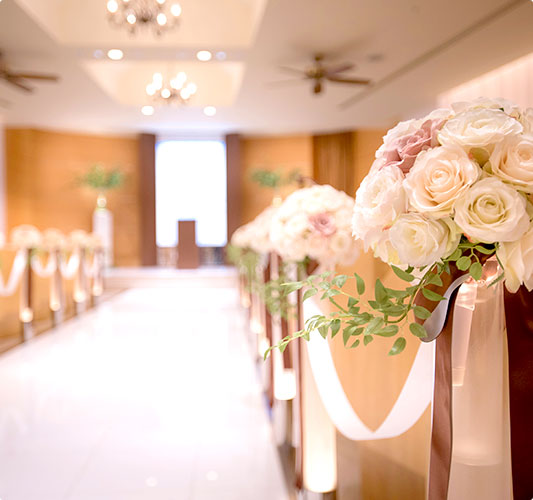 多彩な挙式スタイルから選んでおふたりらしいセレモニーを